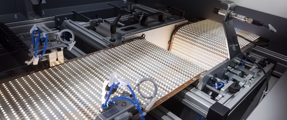Flexible LED Modules 07 – Automatic visual inspection
