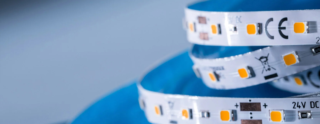 Flexible LED strip Lighting Background