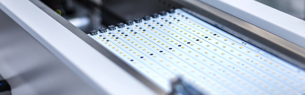 In-house production of LED modules - high-tech made in Germany.