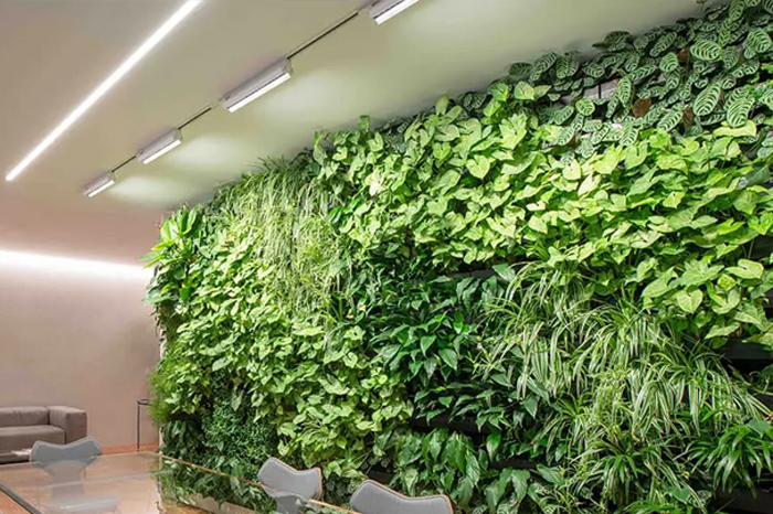 Green Spaces in Offices and Public Buildings