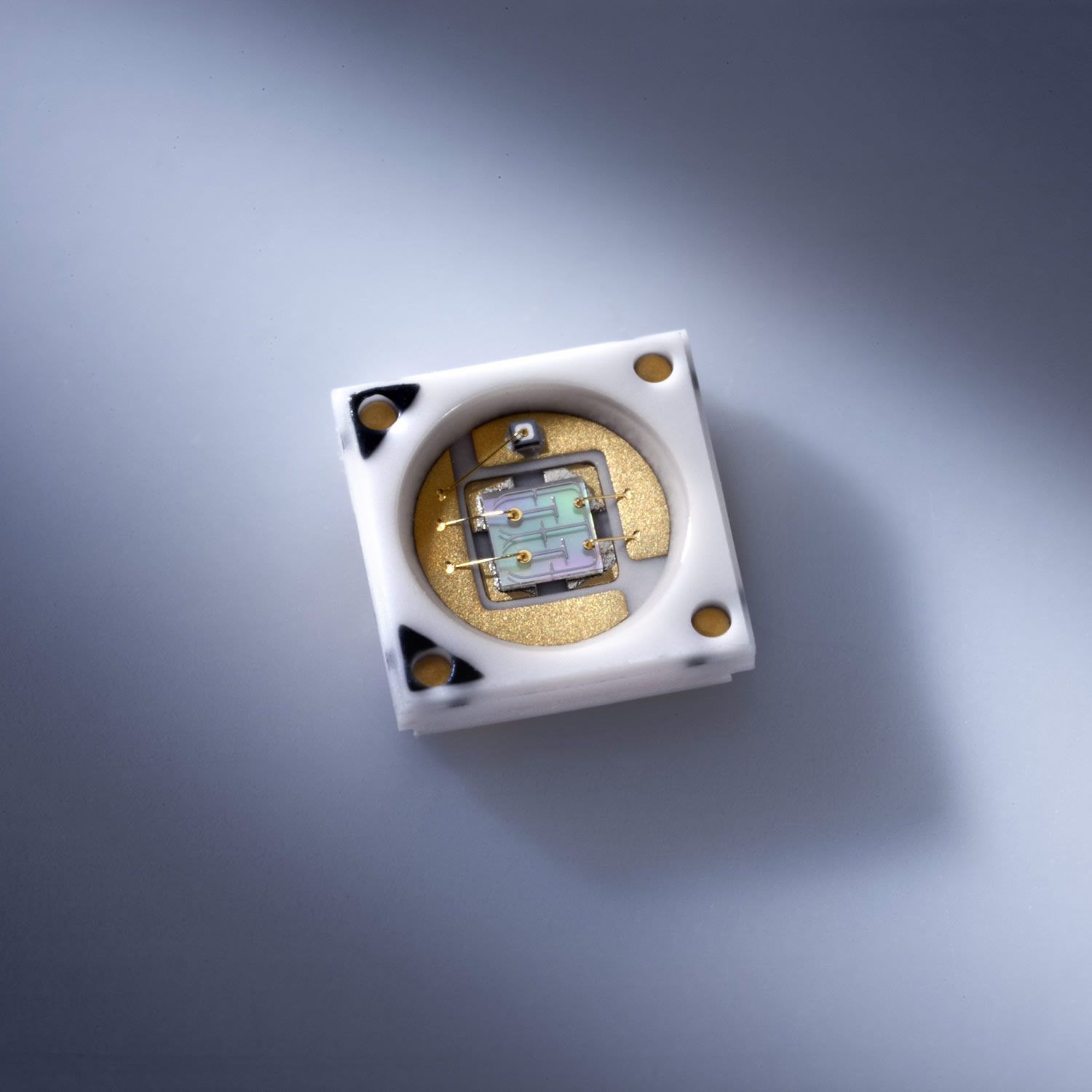 Nichia SMD LED UV NCSU275 385nm 370mW at 500mA 1.85W 1x1cm Square PCB