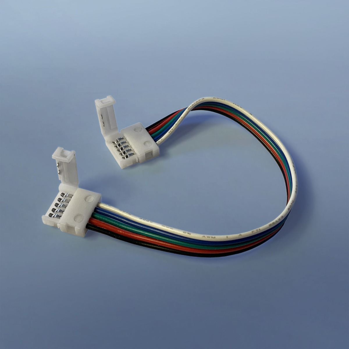 5.90" (15 cm) connecting cable with two connectors for LumiFlex-RGBW LED Strips