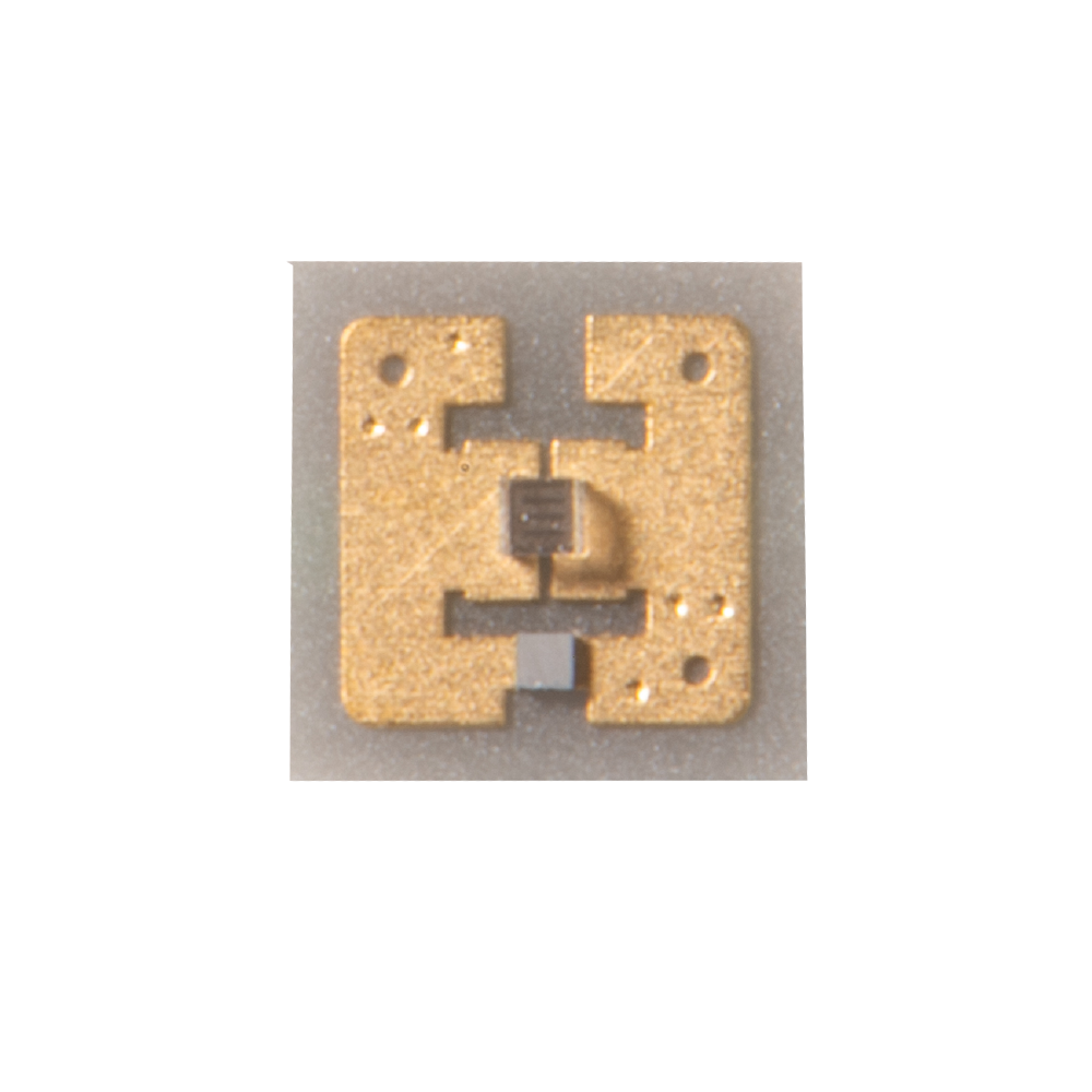 NKFG SMD LED UVC NFPD6C 280nm 28mW at 100mA with PCB (10x10mm) - view 2