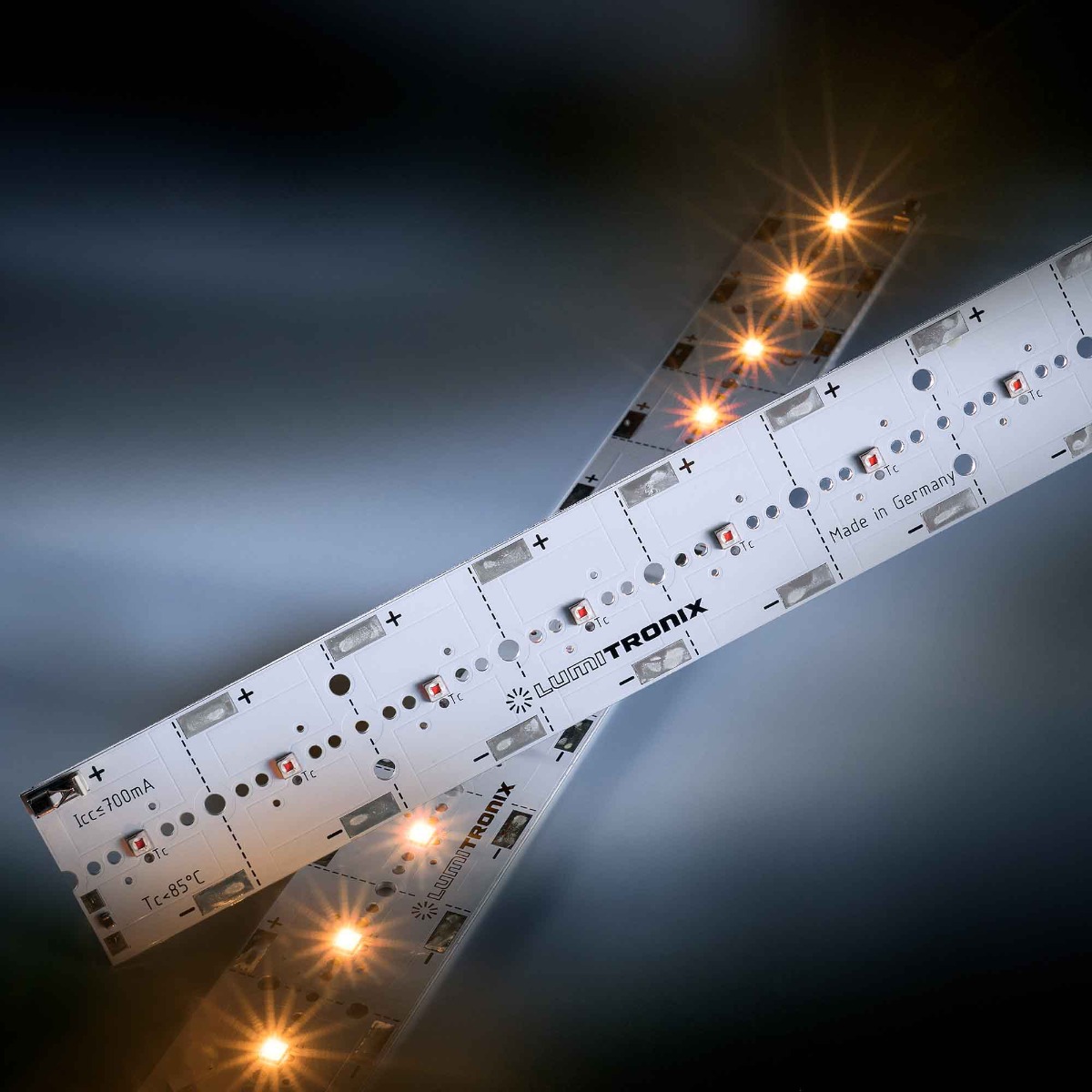 PowerBar Configurable Nichia LED Aluminium Module 12x Color High Power 1W 219 LEDs 350mA (up to 5000lm/ft)