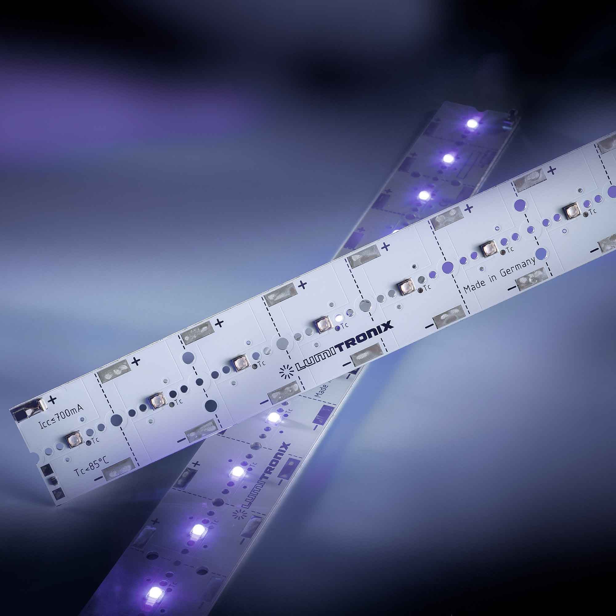 PowerBar V3 UVA Nichia NVSU233C-D4 LED Module Aluminium 365nm 17400mW 12 LEDs 46.2W 28.6cm - view 2