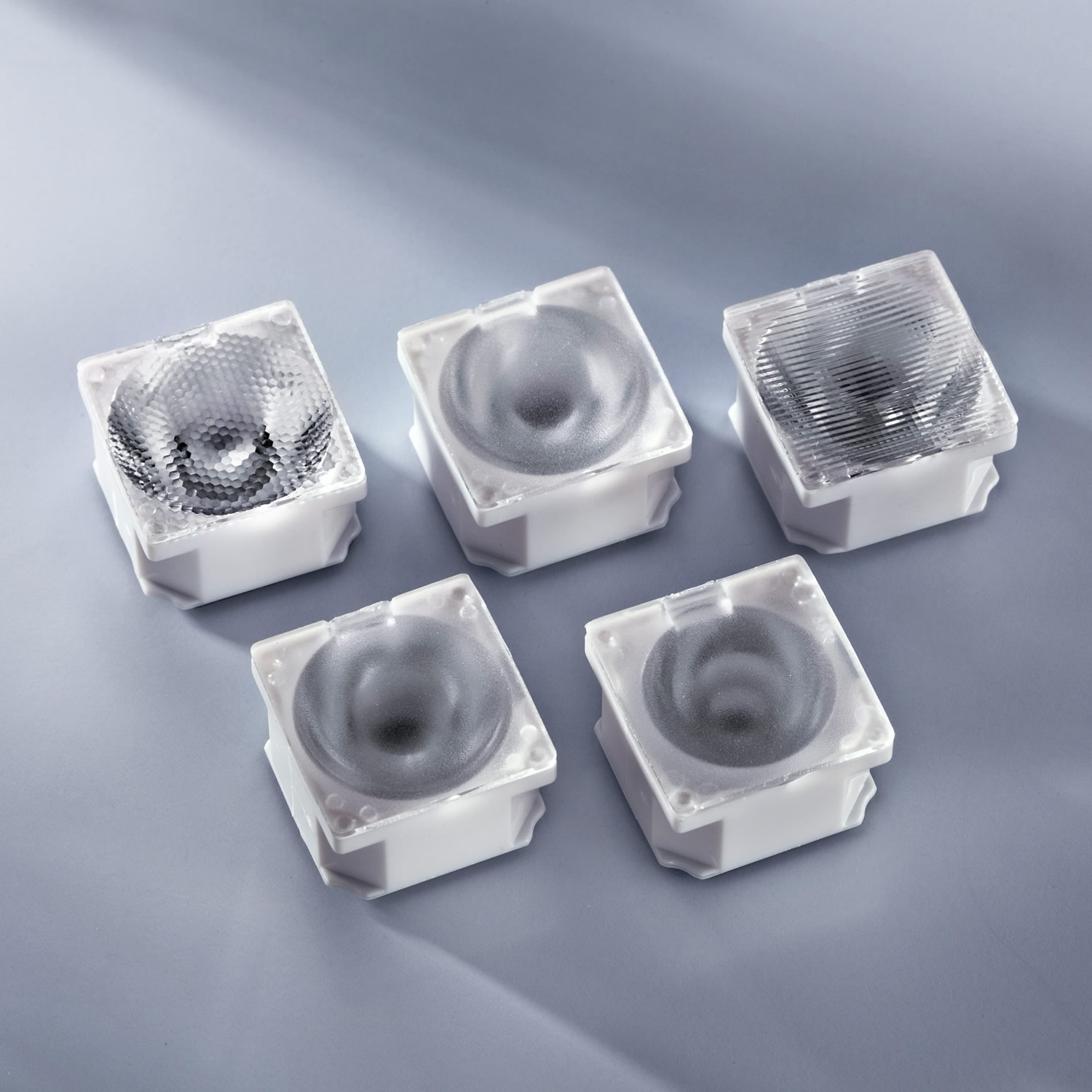 Ledil lens 21.6x21.6mm for Nichia UV NCSU033B 25 deg