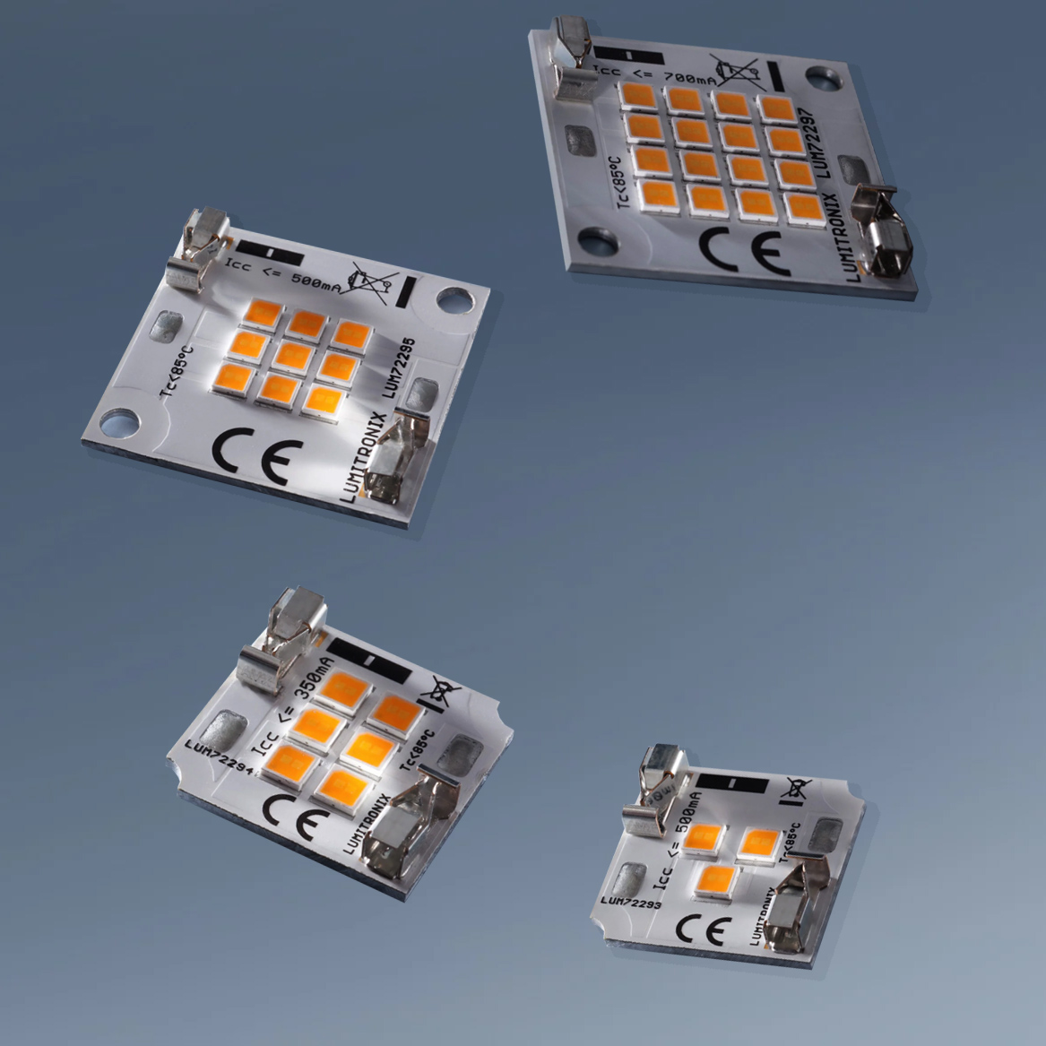 Custom Made Compact Plug & Play Nichia 757 White LED Modules, Made in Germany, 1.18-5.91" length & 0.2-5.91" width