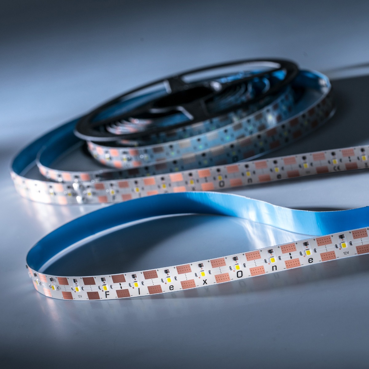 FlexOne3080 Samsung LED Strip neutral white 4000K 12875lm 12V 15 LEDs/ft 16ft/5m reel (785lm & 9.2W/ft)