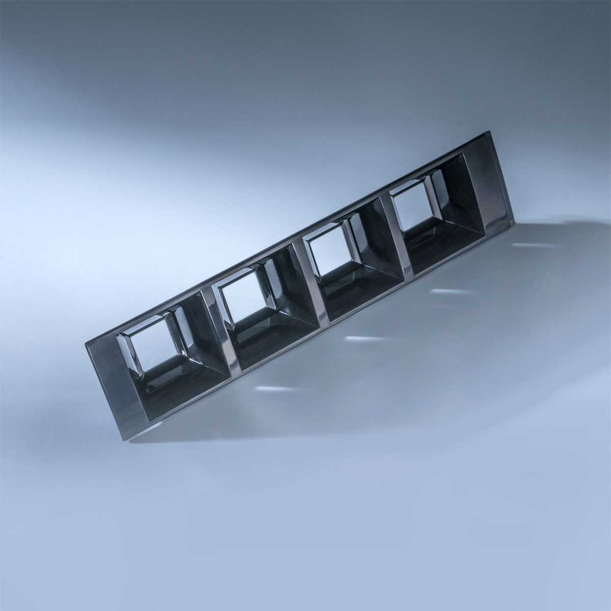 LEDiL Rod 4 Lens Holder C16590_DAISY-4X1-SHD Black for Daisy 16 TW modules