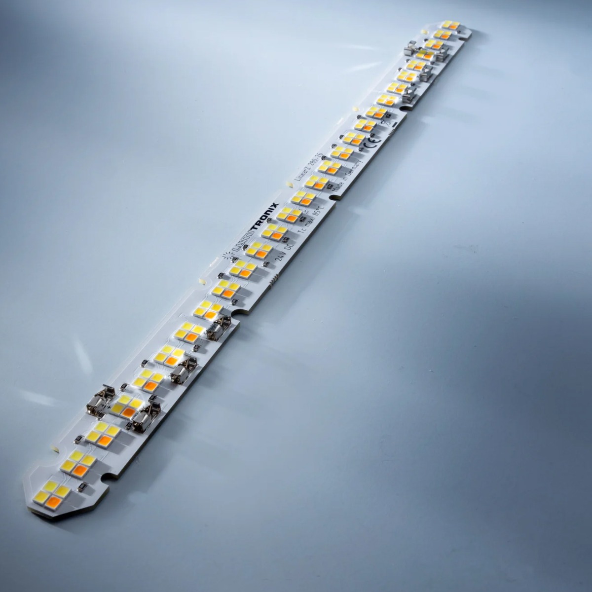 LumiBar-112 Configurable Multicolor 3-Channel Plug & Play, TW, Dynasolis, RGB, LED module Zhaga 11.02x0.79", Made in Germany, 24V